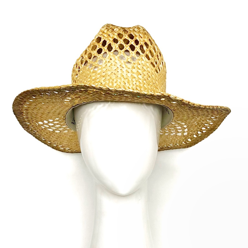 Shyanne Beaded Straw Western Cowboy Hat - Picture 4 of 7